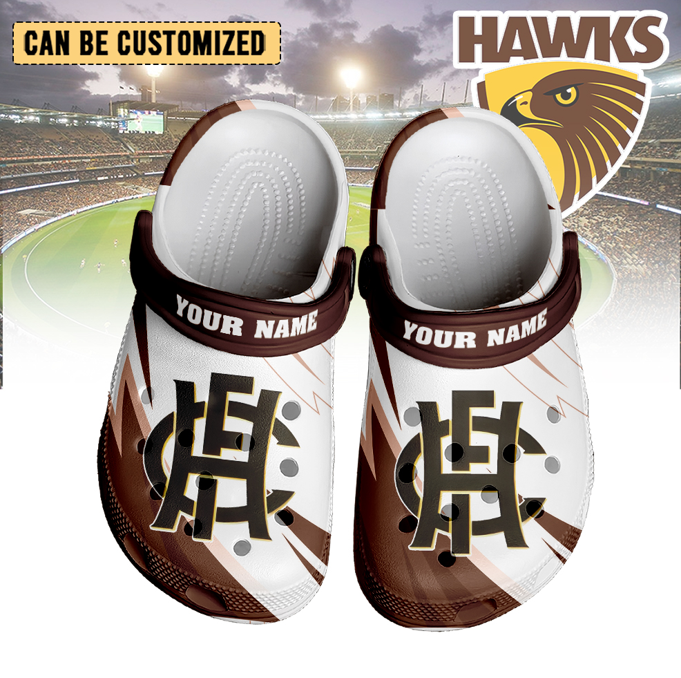Auspiritmerch Hawthorn Hawks Crocs Crocband Clogs Shoes Comfortable For Men Women and Kids