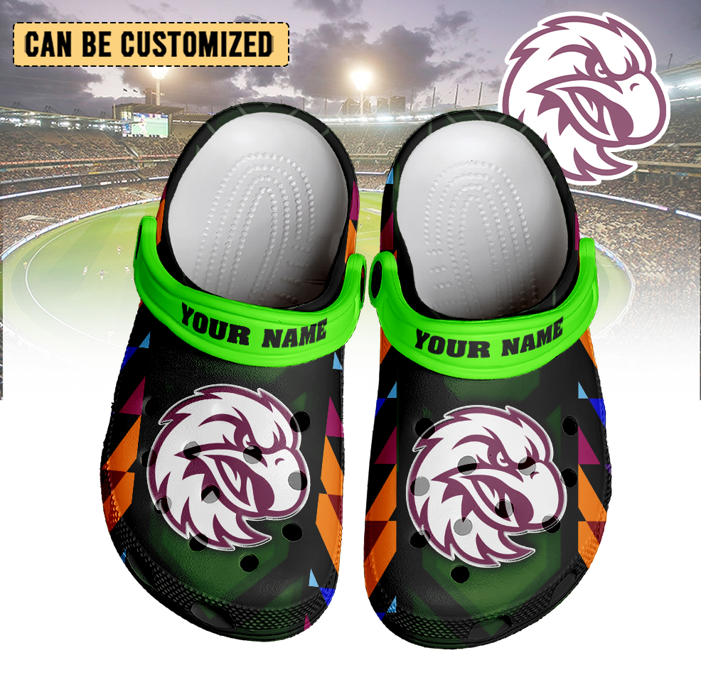 Auspiritmerch Manly Warringah Sea Eagles Crocs Crocband Clogs Shoes Comfortable For Men Women and Kids
