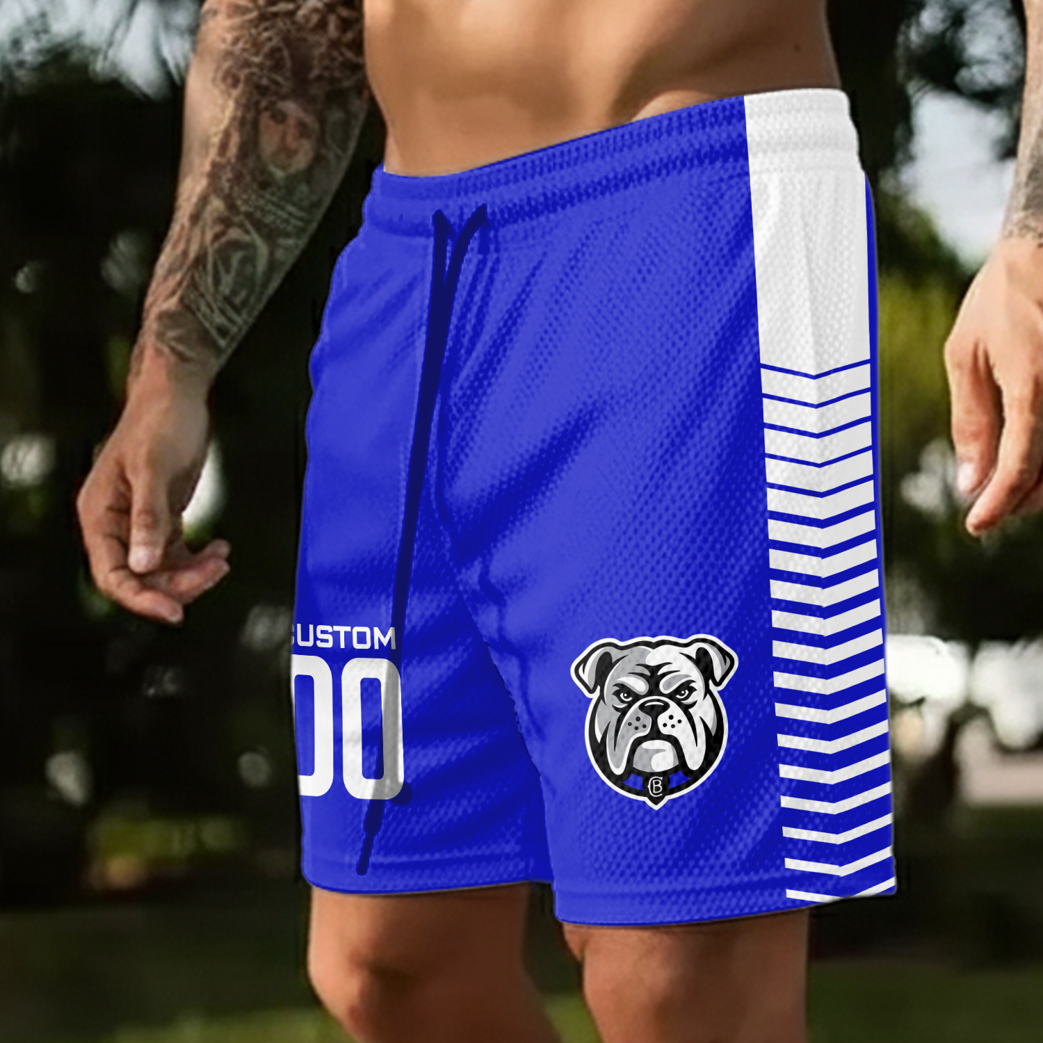 Auspiritmerch Canterbury-Bankstown Bulldogs Personalized Short Pants Gift For Fans