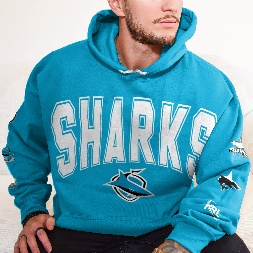 Auspiritmerch Cronulla-Sutherland Sharks Personalized Hoodie Gift For Fans