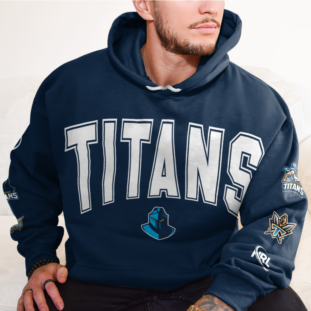 Auspiritmerch Gold Coast Titans Personalized Hoodie Gift For Fans