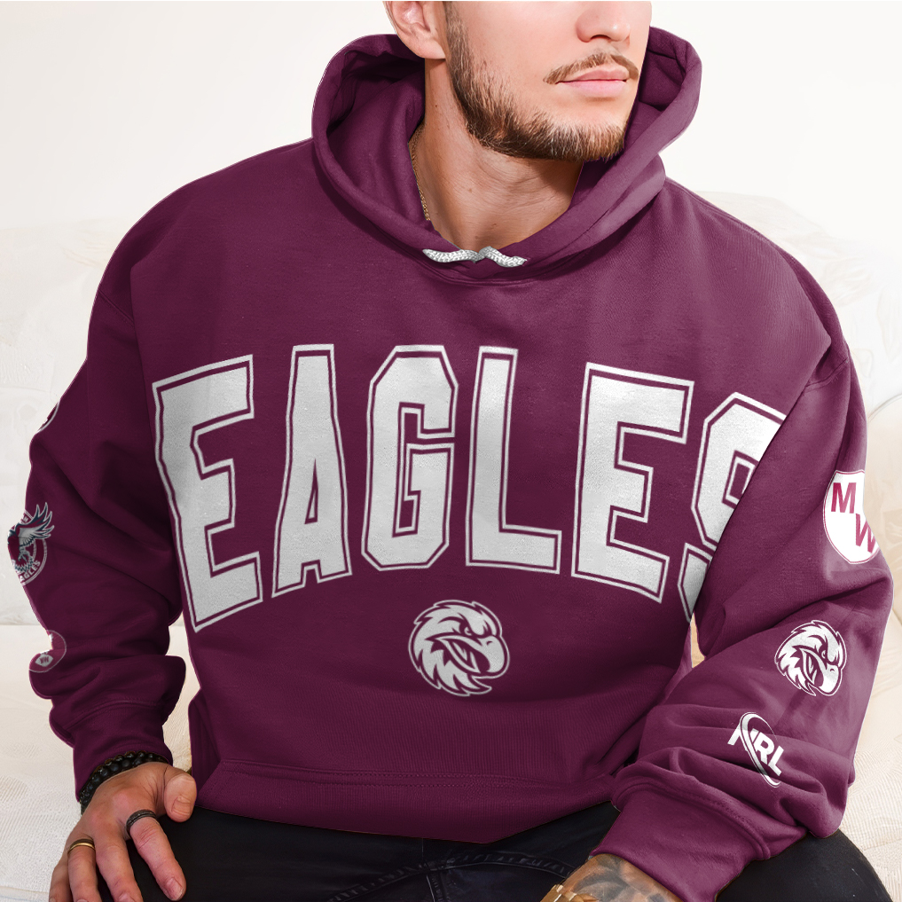 Auspiritmerch Manly Warringah Sea Eagles Personalized Hoodie Gift For Fans