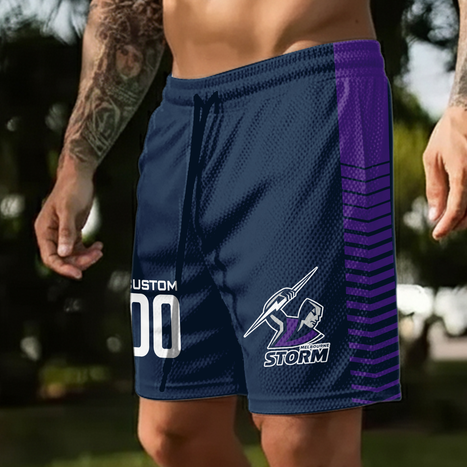 Auspiritmerch Melbourne Storm Personalized Short Pants Gift For Fans