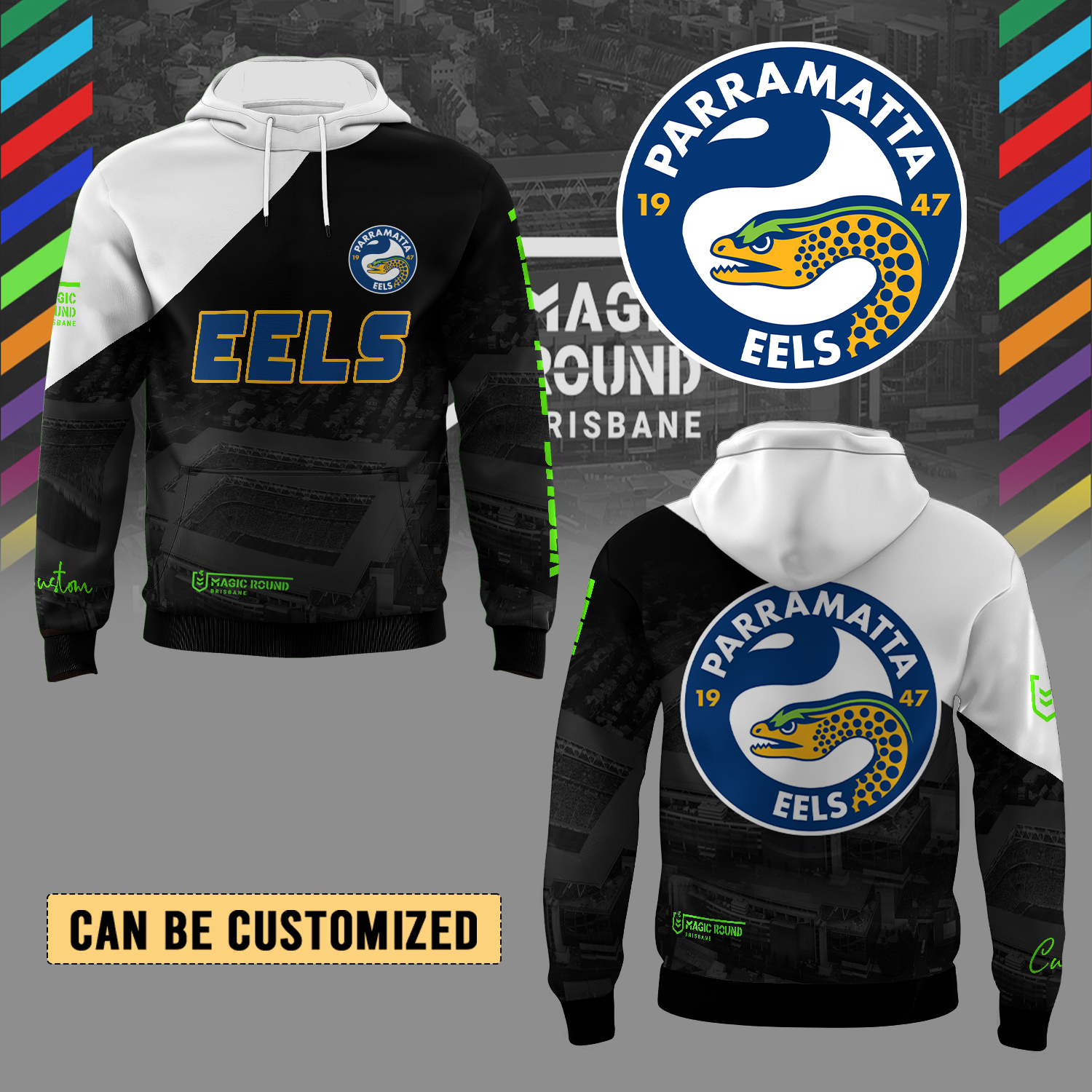 Auspiritmerch Parramatta Eels Personalized Hoodie Gift For Fans