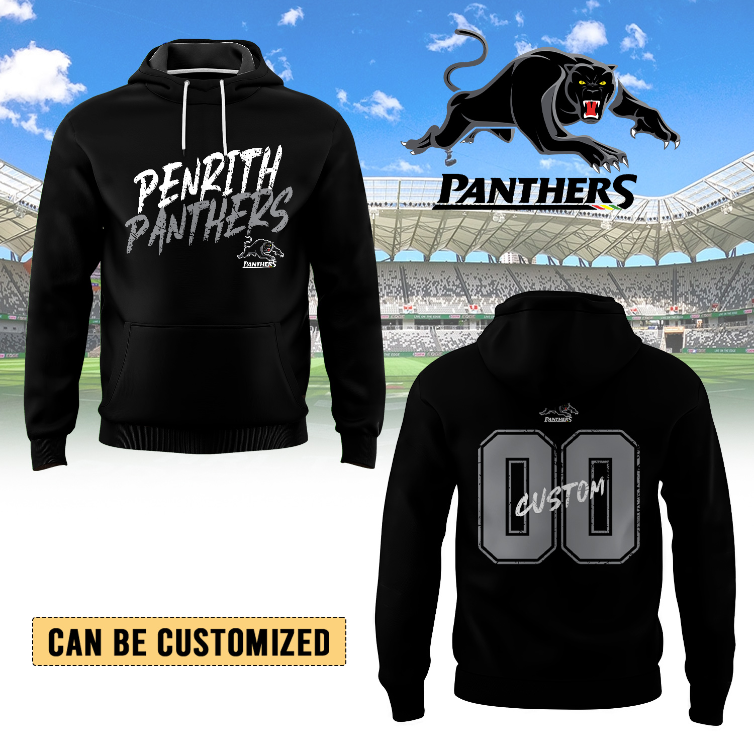 Auspiritmerch Penrith Panthers Personalized Hoodie Gift For Fans