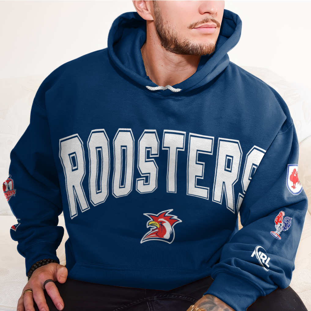Auspiritmerch Sydney Roosters Personalized Hoodie Gift For Fans