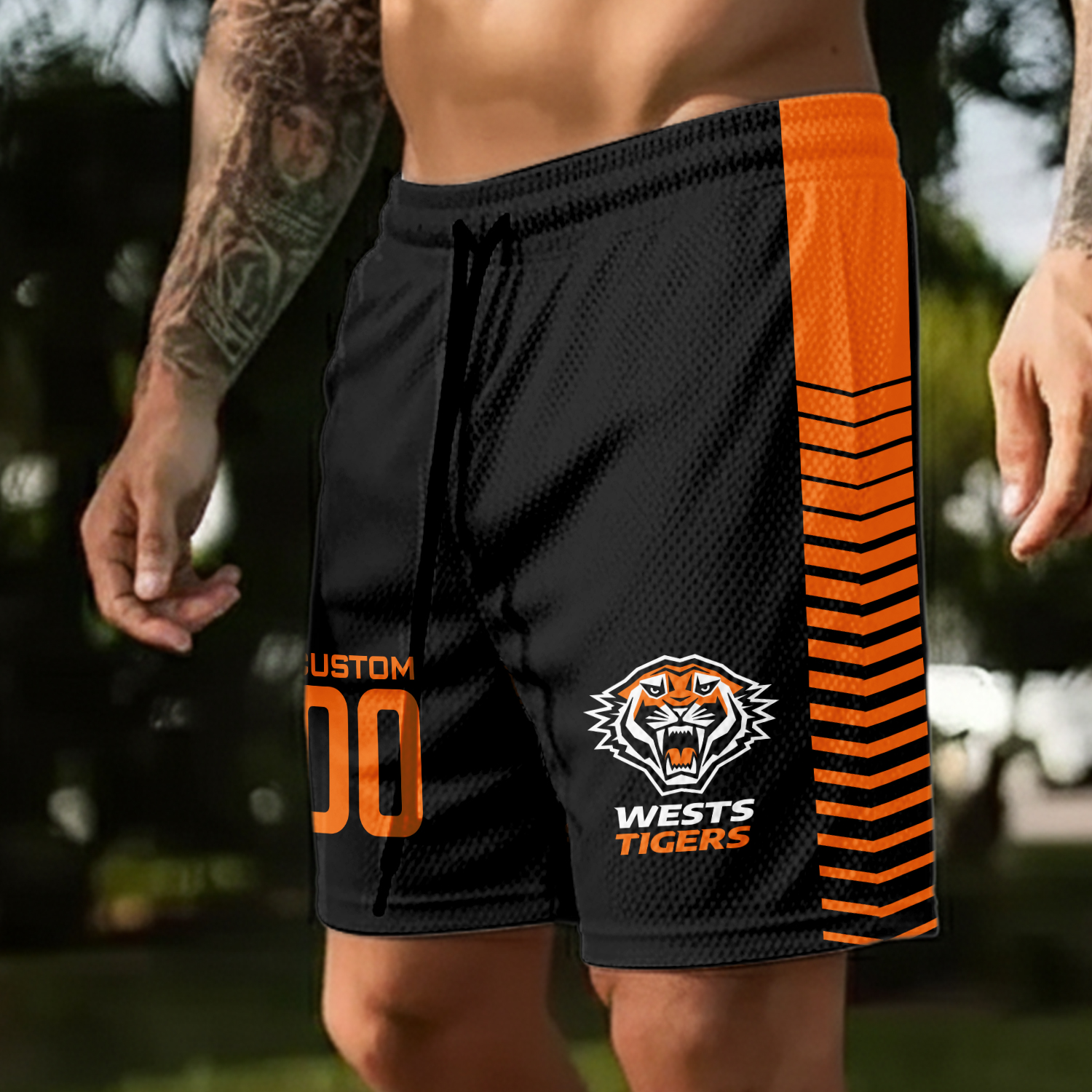Auspiritmerch Wests Tigers  Personalized Short Pants Gift For Fans