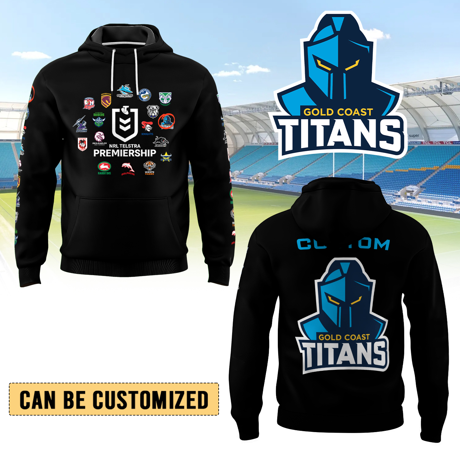 Auspiritmerch Gold Coast Titans Hoodie Gift For Fans