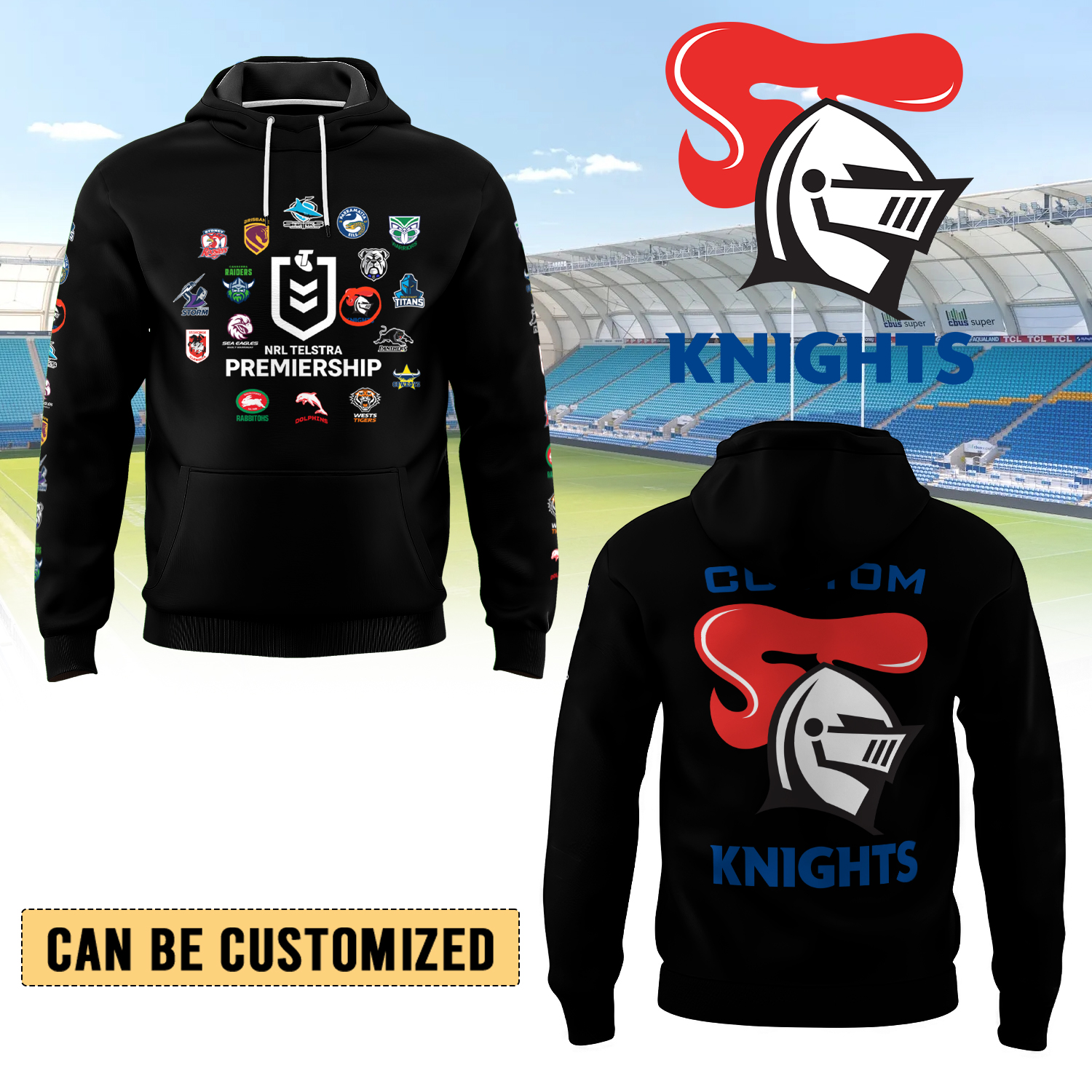 Auspiritmerch Newcastle Knights Hoodie Gift For Fans