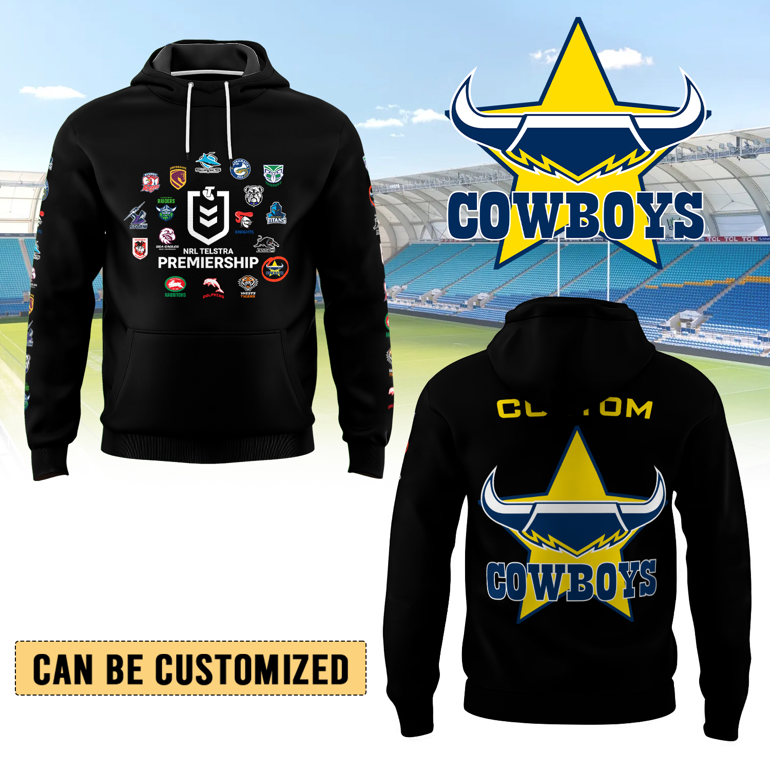 Auspiritmerch North Queensland Cowboys Hoodie Gift For Fans