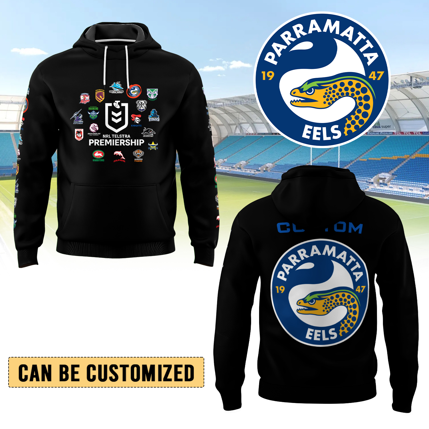 Auspiritmerch Parramatta Eels Hoodie Gift For Fans