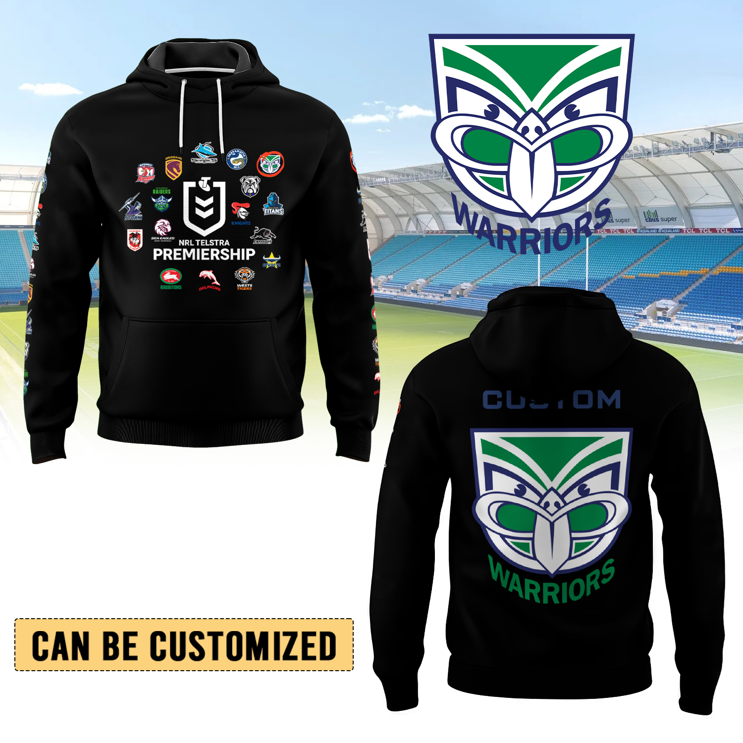 Auspiritmerch New Zealand Warriors Hoodie Gift For Fans