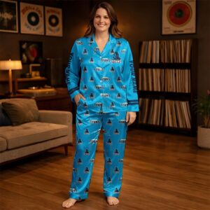 Auspiritmerch Gold Coast Titans Long Woman Pajamas Full Set Special Personalized Gifts