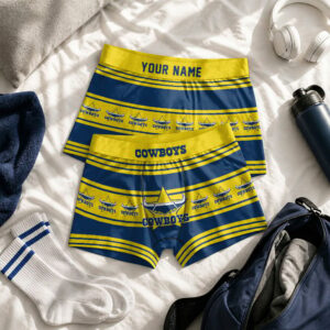 Auspiritmerch North Queensland Cowboys Men Boxers New Style Personalized Gifts