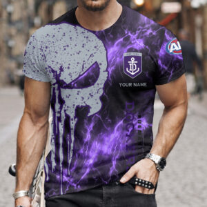 Auspiritmerch Fremantle Dockers T-Shirt Custom Name Gift For Fan