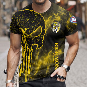 Auspiritmerch Richmond Tigers T-Shirt Custom Name Gift For Fan