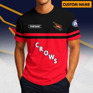 Auspiritmerch Adelaide Crows Casual T-Shirt Custom Name Gift For Fan