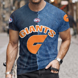 Auspiritmerch GWS Giants Premium 3D T-Shirt Custom Name Gift For Fan