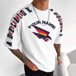 Auspiritmerch Adelaide Crows Casual T-Shirt Custom Name Gift For Fan