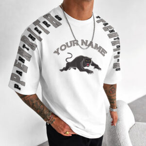 Auspiritmerch Penrith Panthers Casual T-Shirt Custom Name Gift For Fan