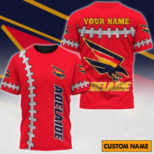 Auspiritmerch Adelaide Crows Casual T-Shirt Custom Name Gift For Fan