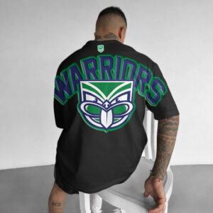 Auspiritmerch New Zealand Warriors Casual T-Shirt Custom Name Gift For Fan