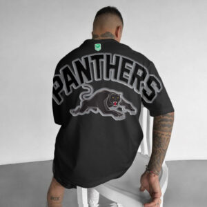 Auspiritmerch Penrith Panthers Casual T-Shirt Custom Name Gift For Fan