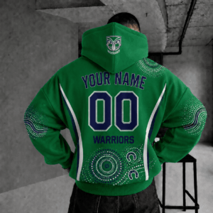 Auspiritmerch New Zealand Warriors Indigenous Hoodie Custom Any Name Gifts For Fan