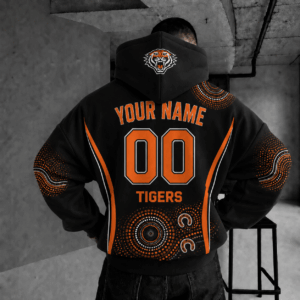 Auspiritmerch Wests Tigers Indigenous Hoodie Custom Any Name Gifts For Fan