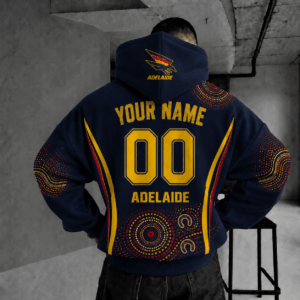 Auspiritmerch Adelaide Crows Indigenous Hoodie Custom Any Name Gifts For Fan