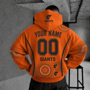 Auspiritmerch Greater Western Sydney Giants Indigenous Hoodie Custom Any Name Gifts For Fan