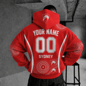 Auspiritmerch Sydney Swans Indigenous Hoodie Custom Any Name Gifts For Fan