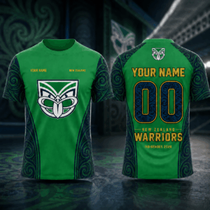 Auspiritmerch New Zealand Warriors 2026 Indigenous Personalized T-Shirt Gift For Fa