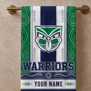 Auspiritmerch New Zealand Warriors Premium Bath/ Beach Towel Personalized Gift For Fan