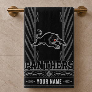 Auspiritmerch Penrith Panthers Premium Bath/ Beach Towel Personalized Gift For Fan
