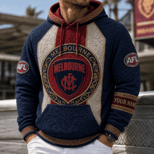 Auspiritmerch Melbourne Demons Premium Personalized Hoodie Gifts For Fan