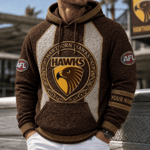 Auspiritmerch Hawthorn Hawks Premium Personalized Hoodie Gifts For Fan