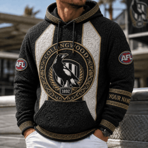 Auspiritmerch Collingwood Magpies Premium Personalized Hoodie Gifts For Fan