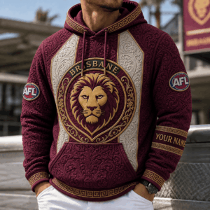 Auspiritmerch Brisbane Lions Premium Personalized Hoodie Gifts For Fan