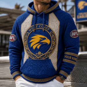 Auspiritmerch West Coast Eagles Premium Personalized Hoodie Gifts For Fan