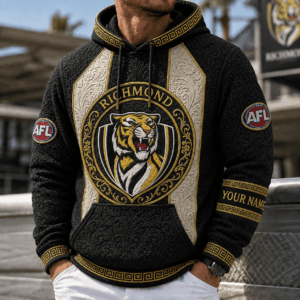 Auspiritmerch Richmond Tigers Premium Personalized Hoodie Gifts For Fan