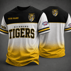 Auspiritmerch Richmond Tigers Premium Unisex T-Shirt Custom Name Gift For Fan