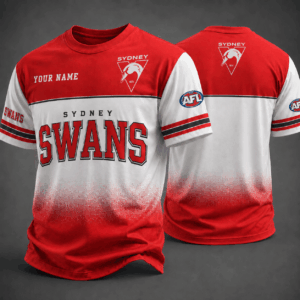 Auspiritmerch Sydney Swans Premium Unisex T-Shirt Custom Name Gift For Fan