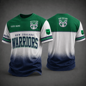 Auspiritmerch New Zealand Warriors Premium Unisex T-Shirt Custom Name Gift For Fan