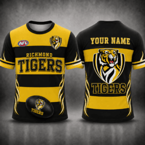 Auspiritmerch Richmond Tigers Premium Unisex T-Shirt Custom Name Gift For Fan