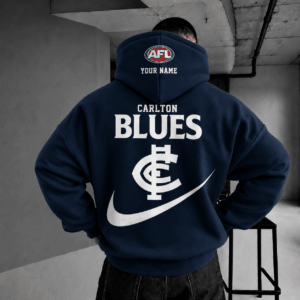 Auspiritmerch Carlton Blues Premium Swoosh Personalized HoodieGifts For Fan