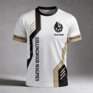 Auspiritmerch Collingwood Magpies Premium Unisex T-Shirt Custom Name Gift For Fan