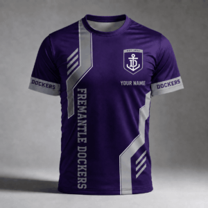 Auspiritmerch Fremantle Dockers Premium Unisex T-Shirt Custom Name Gift For Fan