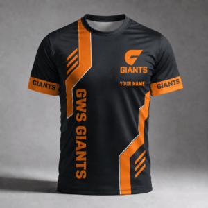 Auspiritmerch Greater Western Sydney Giants Premium Unisex T-Shirt Custom Name Gift For Fan