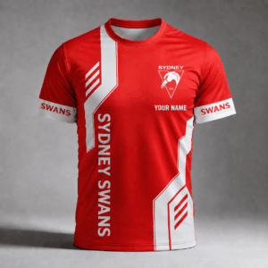 Auspiritmerch Sydney Swans Premium Unisex T-Shirt Custom Name Gift For Fan